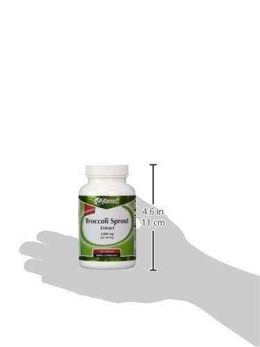 Vitacost Broccoli Sprout Extract -- 1,000 mg per serving - 120 Capsules - Thumbnail 6