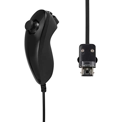 image for Poulep 2 Packs Gesture Controller and Nunchuck Joystick with Silicone 
