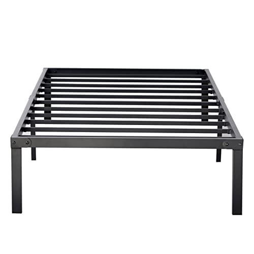 zizin Bed Frame Platform Base 14 Inch with Storage/Heavy Duty Metal