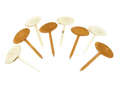 Tag Plant Marker Garden Nursery Cedar 5.75" x 3" Oval (8 Piece)