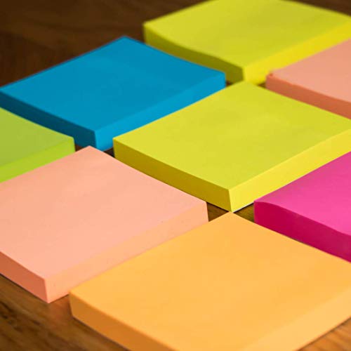 Sticky Notes 3x3, Colorful Stickies, 24 Pads, Super SelfStick Notes Pricepulse