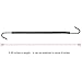 Hotop 10 Pack Ponytail Hooks Elastic Bands Hair Styling, Black