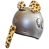 Awesome Ears Helmet Gear - Leopard Ears w/Tail