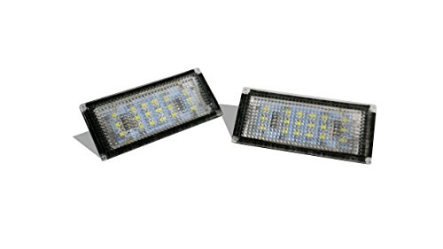 Big Sur Auto 18-SMD Error Free LED License Plate Light For BMW E46 2D (04-06)