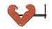 Vestil BC-4 Steel Beam Clamp, 4000 lbs Capacity, 3-1/8