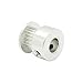 ReliaBot 5PCs Aluminum 2GT Timing Pulley 20 Teeth Bore 8mm for 3D Printer 6mm Width 2GT Timing Belt