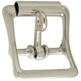 Tandy Leather All Purpose Strap Buckle w/Locking Tongue 1" (25 mm) Nickel Plate 1540-10