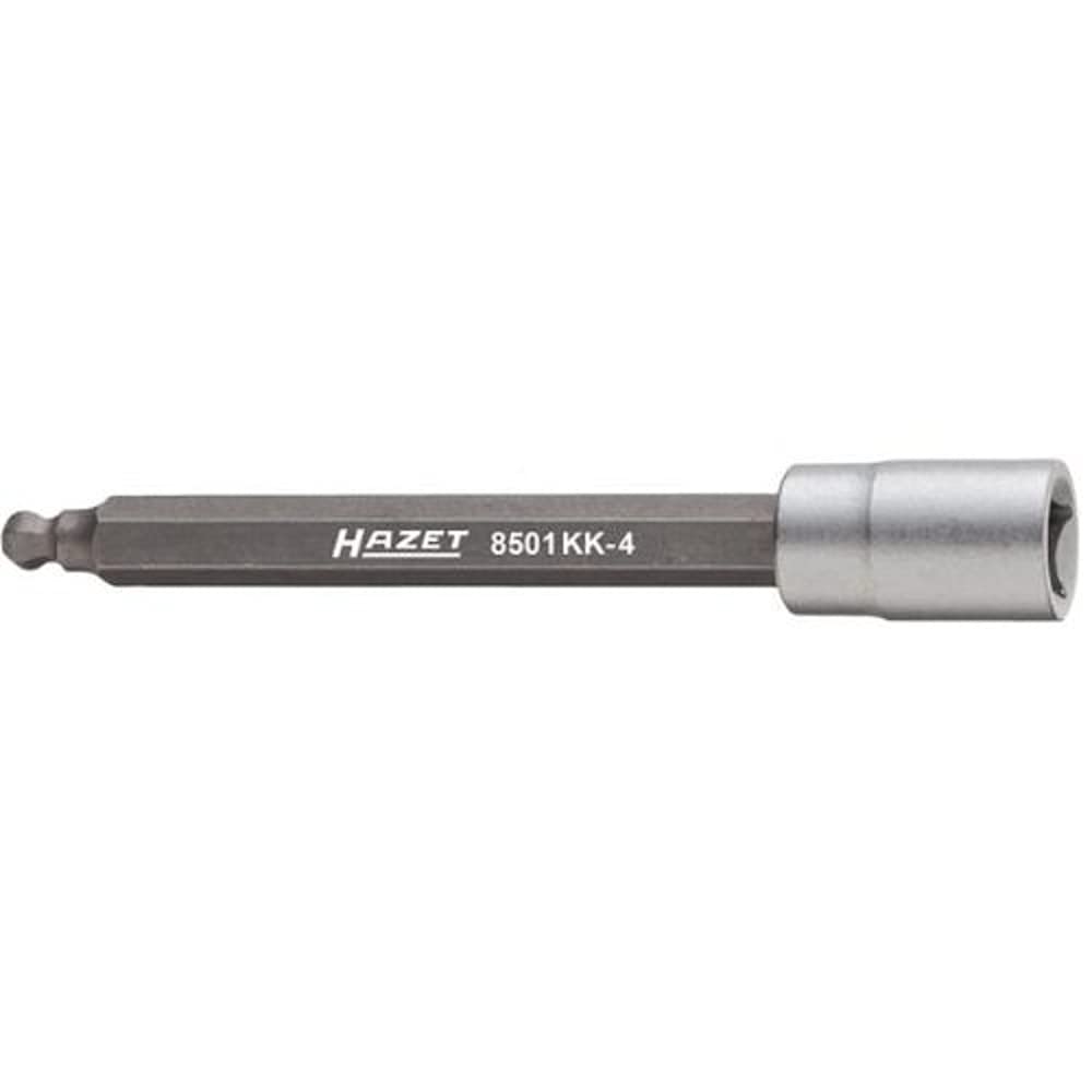 HAZET 8501KK-4 Hexagon Profile Screwdriver Socket with Ball Head for RPM Sensor - Multi-Colour