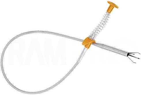 Drain Clog Remover,MBSSHI Drain Snake Hair Drain Clog Remover,24 Inch Stainless Steel Hair Sink and Drain Clog Cleaning Relief Remover Tool for Sink,Tube,Kitchen and Bathroom
