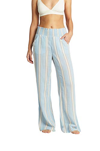 BILLABONG Women's New Waves Stripe Pant, Clear Sky, S
