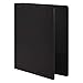 Wilson Jones 2 Inch 3 Ring Binder, Basic Round Ring View Binder, Black, 4 Pack (W70362-44B)