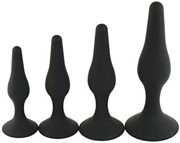 JUEYA Anales Plug Kit Silicone Comfortable Insert Toys Stick for Him and Her