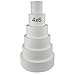 LACrafts 4 Piece Cake Dummy Set Round, 4