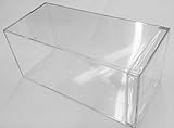 Heavy Duty Clear Acrylic Display Case Box For 1.24 Scale Diecast Cars