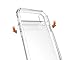 iPhone X Case, Crystal Clear Shock Absorption Technology Bumper Transparent TPU+Acrylic Cover Case for iPhone X- (Clear)