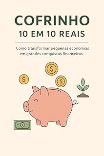 Livro COFRINHO: 10 EM 10 REAIS