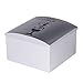Roman First Holy Communion Brushed Silver Tone 2 Inch Resin Stone Keepsake Box and Lid