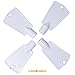 Canamax 297147700 Freezer Door Key Replacement Part For AP4301346 216702900 PS1991481 5308037402 216388700 - Compatible with Kenmore Electrolux Freezers - PACK OF 4