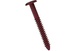 WINDOWPRO Window Shutters Panel Peg Lok Pin Pegs Screws Spikes 3 inch 32 Pack Fasteners (Burgundy Wineberry) Exterior Vinyl Shutter Hardware Made in USA