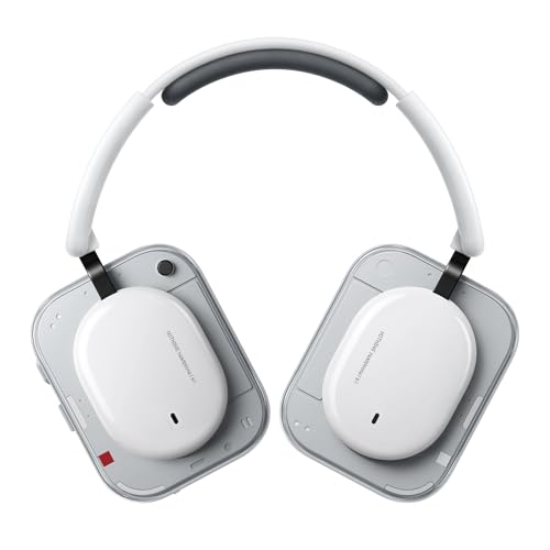 Headphone (a) Auriculares de Diadema Inalámbricos con Cancelación Activa de Ruido, hasta 135h de Batería, Hi-Res, Audio Espacial, Controles Táctiles– Blanco