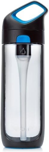 KOR Mesa Sport BPA Free 650ml Sports Water Bottle, Black/Blue