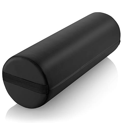 Saloniture Jumbo Round Massage Table Bolster Pillow Pad Foam 26 x 9