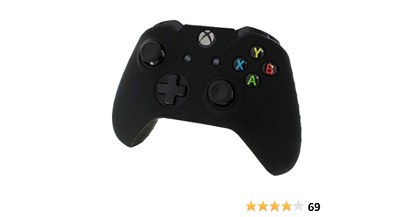 Assecure Pro Soft Silicone Skin Grip Protective Cover For Microsoft Xbox One Controller Rubber Bumper Case With Ribbed Handle Grip Green Xbox One Ecog Pc Video Games