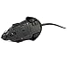 GOTD Scary RC Remote Controller Simulation Plush Mouse Mice Kid Toy Gift - Black