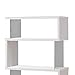Coaster Home Furnishings Emelle 63-inch 4-Shelf Glass Panel Bookshelf White 800300