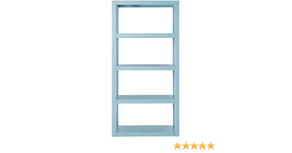 parsons 5 shelf bookcase