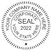Silver Pocket Corporate Seal