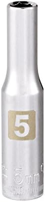 CRAFTSMAN 5mm Easy-to-Read Deep Socket 1/4" Drive 6-Point 45911