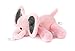 KINREX Baby Pacifier Holder – Soft Elephant Stuffed Animal with Pacifiers Binky Clip for Newborn Babies, Boys & Girls, Preemie, Infant, Pink Measures 18 cm. / 7.09”