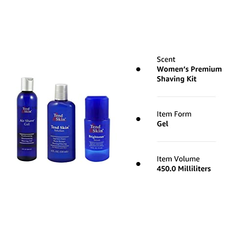Tend Skin Women's Shaving Kit for Razor Bumps, Ingrown Hair, Dark Spots