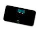 NewlineNY Black Mini Bathroom Scale + Travel Slip Case SBB-0718MBK+101BG