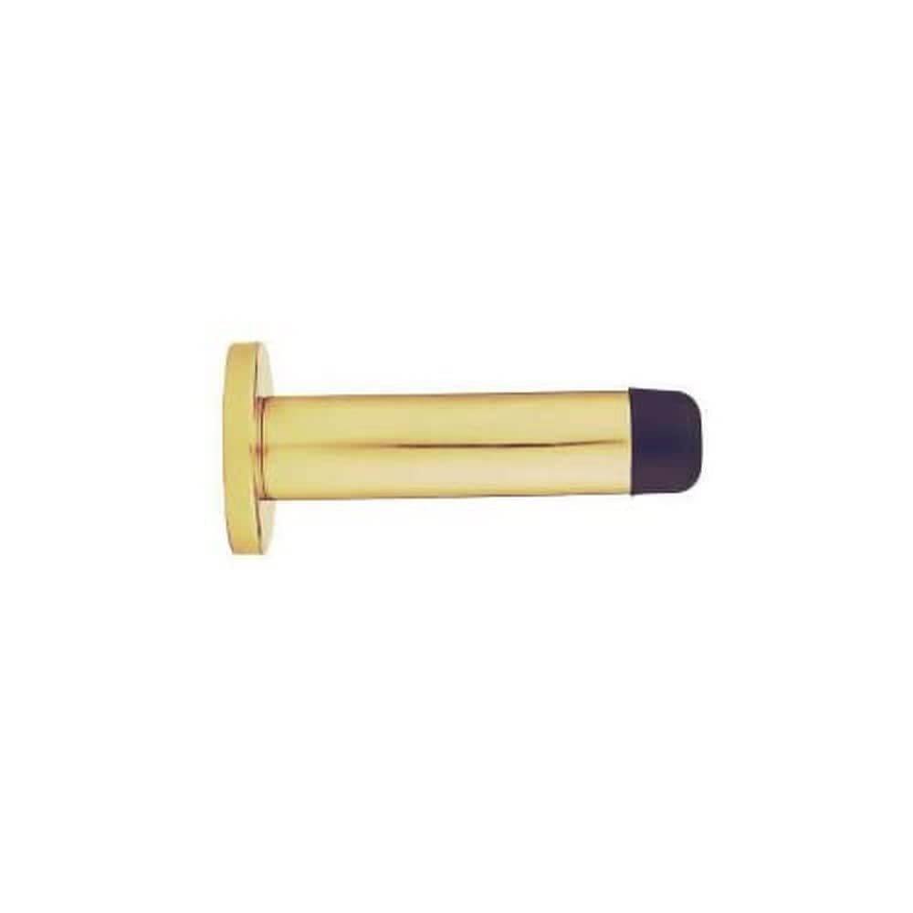 WALL Mounted Cylinder Doorstop with Rose