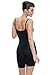 Franato Women's Firm Control Slimming Bodysuit Shapewear,Black,Small