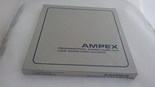 Ampex Professional Audio Tape Reel, 7 inch, 1800 feet, polyester
