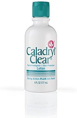 Caladryl Skin Protectant, Clear, 6 Ounce - Buy Packs and SAVE (Pack of 4)