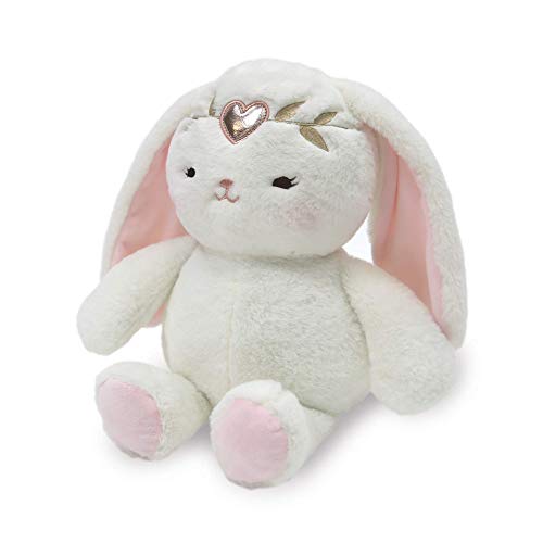Lambs & Ivy Confetti Plush Pixie Bunny, Pink/Gold, 10 inches Pricepulse