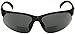 Pink Ribbon Shades Sport Wrap Bifocal Sunglasses - Outdoor Reading/Activity Sunglasses (Black, 2.5 x)