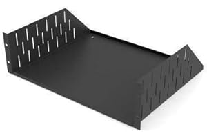 Mcm Custom Audio Rack Shelf, 3U, Steel, Black - 555-15477