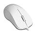 Rapoo 3-Button Wired USB Optical Silent Mouse, Computer Mouse with 1000 DPI, Compatible with PC, Mac,Desktop and Laptop (White)