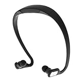 JJE BH505 Sports Stereo Neck-Band Bluetooth Headset with Mic for Samsung HTC Sony LG NOKIA iPhone , White