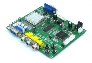 Arcade Game RGB/CGA/EGA/YUV to VGA HD Arcade Game Video Converter Board 1 VGA Output for Arcade Jamma Game Monitor to LCD CRT Monitor PDP Monitor (GBS-6200, 1Vga)