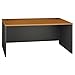 Bush Business Furniture Series C 66W x 30D Office Desk in Natural Cherry
