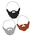 Nativity Dress Up Headband and Mask Set For Kids - Includes 3 Wise Men Beards, 3 Animals and Angel Halo