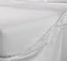 Tailor Solution by Perfect Fit | Bedskirt and Box Spring Protector - Effortless Installation, No Need to Lift Mattress, Patented Design (King, White)
