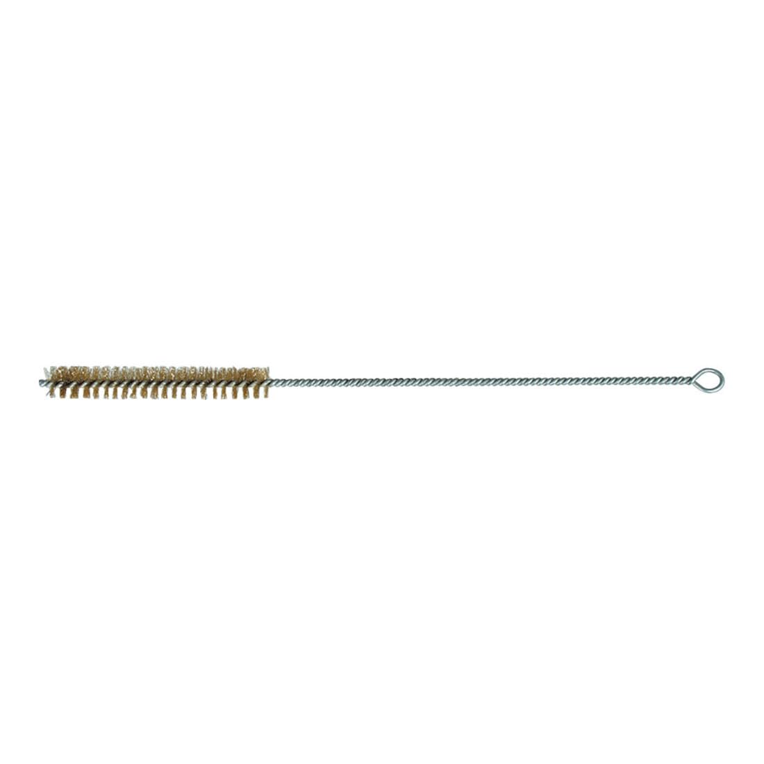 Lessmann IBZ 542740 Cylinder Brush 300 x 100 mm DRM 4 mm Brass Wire MES Approved 0.06 mm Twisting Wire galvanised 1.0 mm