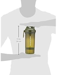 Smartshake botella de 2 Go Lite Original, Verde ejército